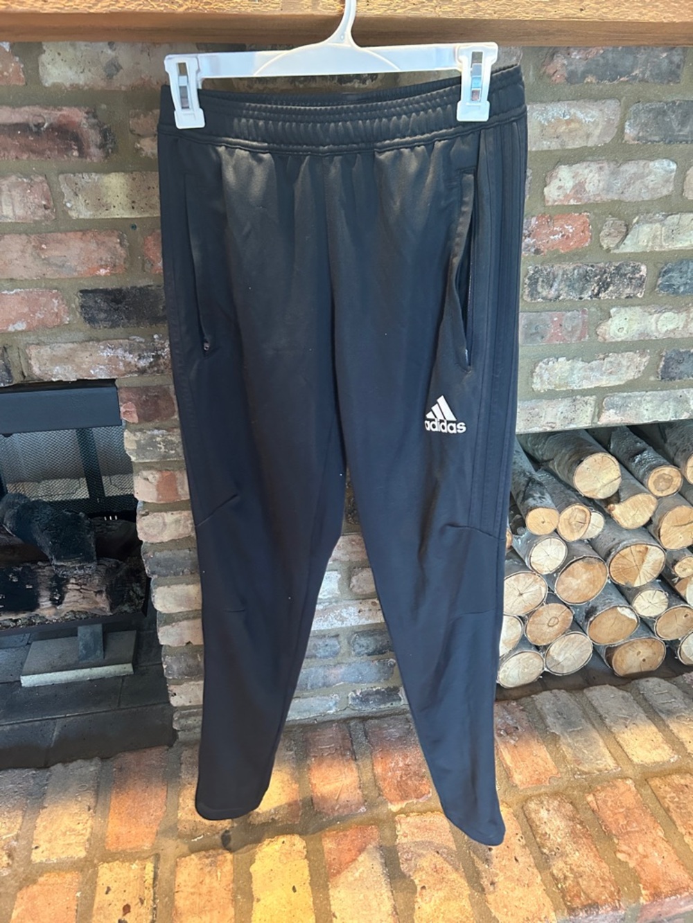 Adidas Black Slim Athletic Joggers